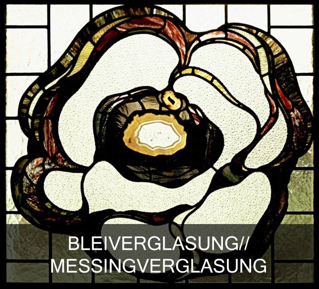 Bleiverglasung Messingverglasung 